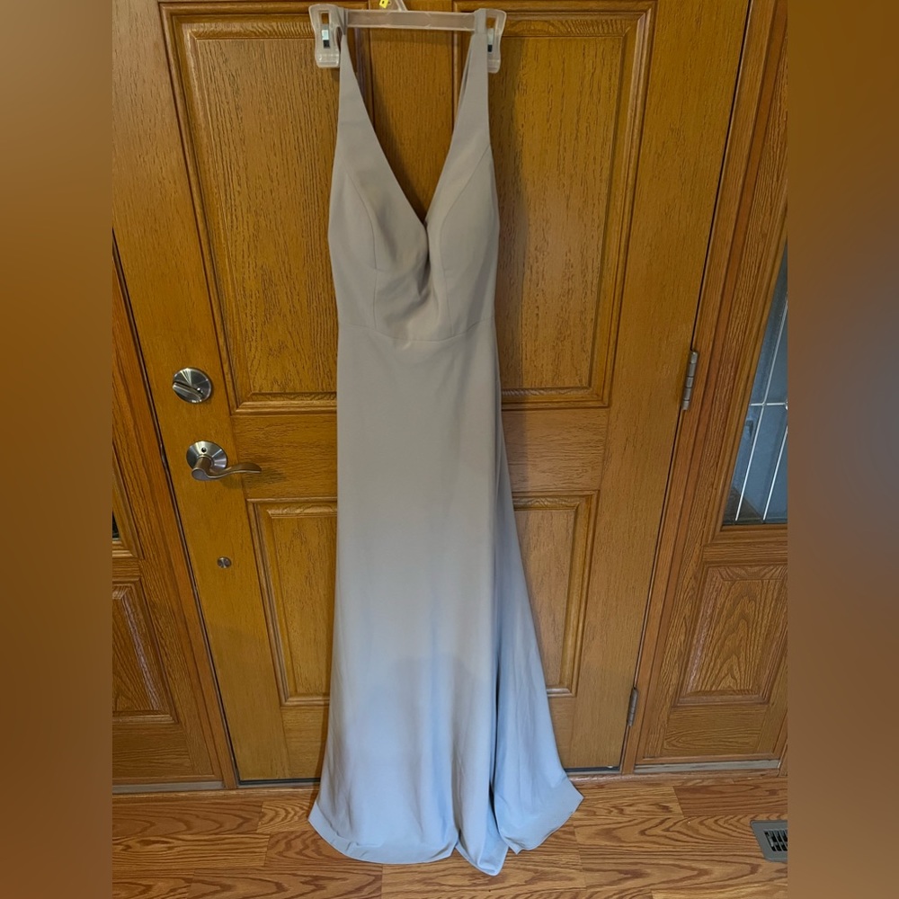 Jenny Yoo bridesmaid dress in color Alpine